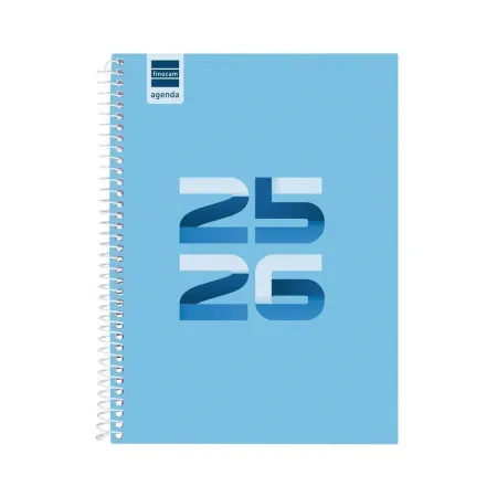 Agenda Finocam Cool 1/4 Svh 25-26 Azul