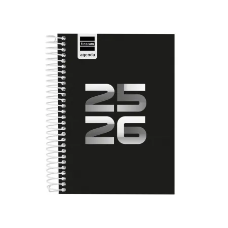 Agenda Finocam Cool 25-26 D/P 8º Negro
