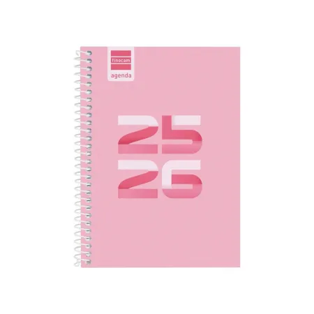 Agenda Finocam Cool 1/8 Svh 25-26 Rosa Cat
