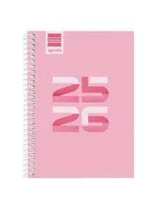 Agenda Finocam Cool 1/8 Svh 25-26 Rosa