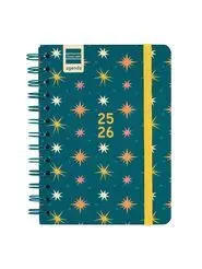 Agenda Finocam Cosmo 1/8 Svh 25-26 Stars Cat