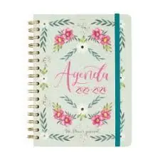 Agenda Finocam T. Flower Journ. E10 Svh 25-26 Verde