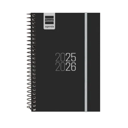 Agenda Finocam E8 Svh 25-26 Negro+