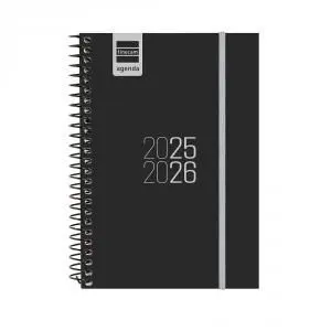 Agenda Finocam Espir E10 Svh 25-26 Negre Cat