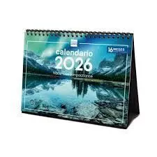 Calendario Sobremesa 2026 Naturaleza