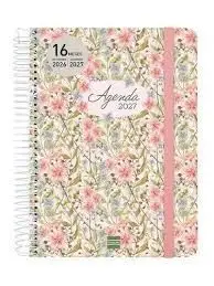 Agenda Finocam 26-27 E10 Svh Cloe Rosa (16 Meses)