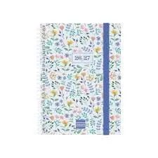 Agenda Finocam 26-27 1/8 Svh Flores Turquesa