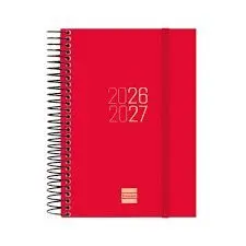 Agenda Finocam 26-27 Dp E8 Rojo