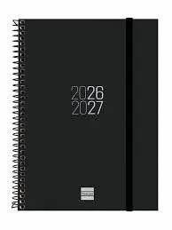 Agenda Finocam 26-27 Svh E10 Negro Cat
