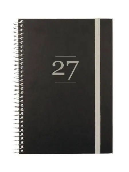 Agenda Finocam 2027 1/4 Sv Moda Negro