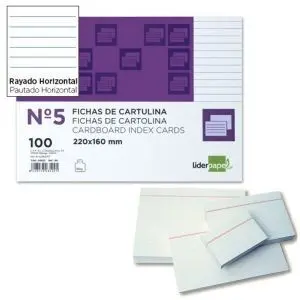 Ficha Liderpapel Rayas Nº5
