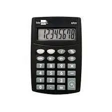 Calculadora Liderpapel Bolsillo 8Digitos Negro 99X64X9Mm
