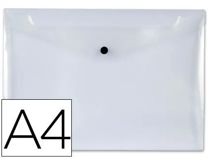Carpeta Beautone Dossier Broche Polipropileno A4 Incolora -50 Hojas
