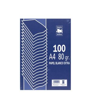 PAPEL A4 80GRS LISO 100H