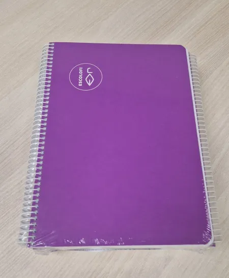 Bloc Espiral Cuart Dots Violeta (Puntos)