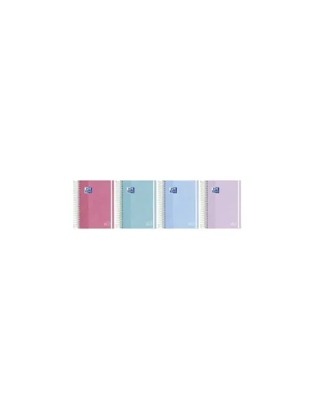 Agenda Escolar Oxford Touch Cast. Cuartilla Dia Pagina Colores Surtidos 26/27