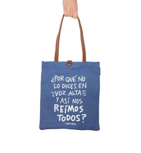 Bolsa Loneta Vaquera Voz Alta