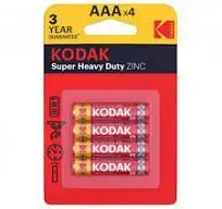 Pilas Aaa Kodak 1,5V Lr03 Blister 4Ud