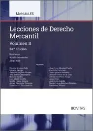 Lecciones de Derecho Mercantil (Volumen Ii)