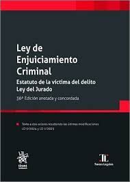 LEY DE ENJUICIAMIENTO CRIMINAL ESTATUTO DE LA VÍCTIMA DEL DELITO LEY DEL JURADO 2025