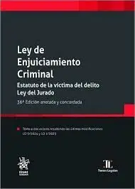 Ley de Enjuiciamiento Criminal Estatuto de la Víctima del Delito Ley del Jurado 2025