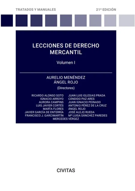 Lecciones de Derecho Mercantil Volumen I