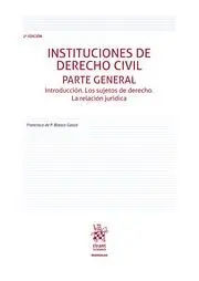 Instituciones de Derecho Civil Parte General (2ª Edicion)