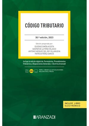 CÓDIGO TRIBUTARIO (PAPEL + E-BOOK) 2023