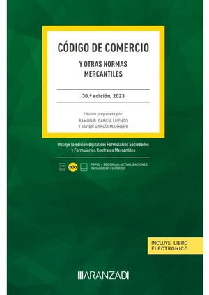 CÓDIGO DE COMERCIO (PAPEL + E-BOOK) 2023