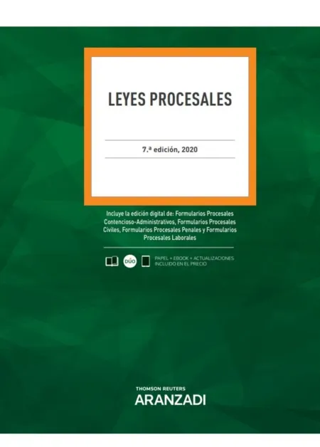 Leyes Procesales (Papel + E-Book) 2020
