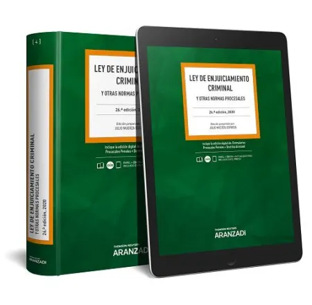 Ley de Enjuiciamiento Criminal 26ª Ed. 2020