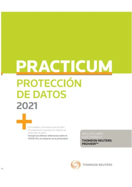 Practicum Protección de Datos 2021 (Papel + E-Book)