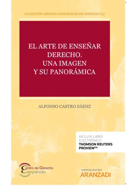 El Arte de Enseñar Derecho. Una Imagen y Su Panorámica (Papel + E-Book)