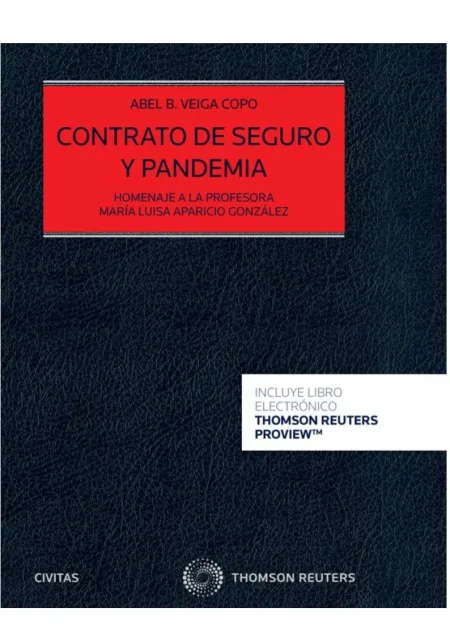 Contrato de Seguro y Pandemia (Papel + E-Book)