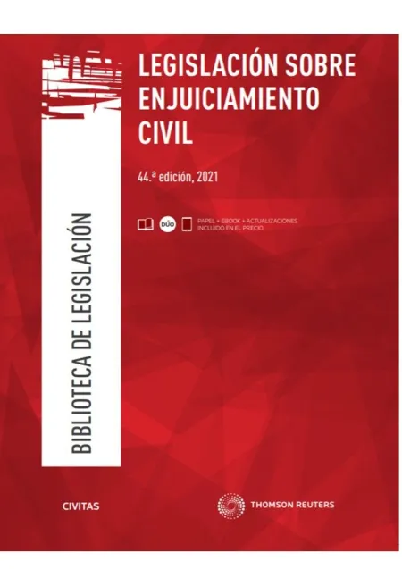 Legislacion Sobre Enjuiciamiento Civil 2021