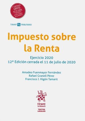 IMPUESTO SOBRE LA RENTA. EJERCICIO 2020