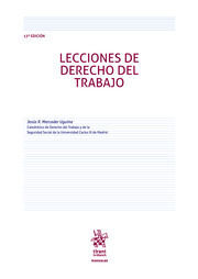 LECCIONES DE DERECHO DEL TRABAJO