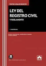 Ley del Registro Civil y Reglamento 2021