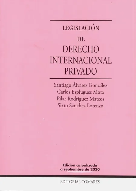 Legislación de Derecho Internacional Privado