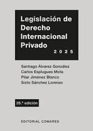 LEGISLACIÓN DE DERECHO INTERNACIONAL PRIVADO 2025