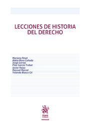 LECCIONES DE HISTORIA DEL DERECHO