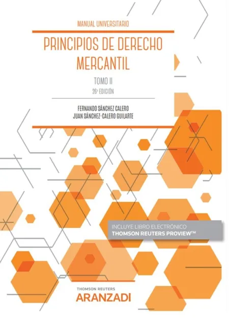 Principios de Derecho Mercantil (Tomo Ii) (Papel + E-Book)