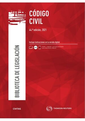 CÓDIGO CIVIL (PAPEL + E-BOOK) 2021