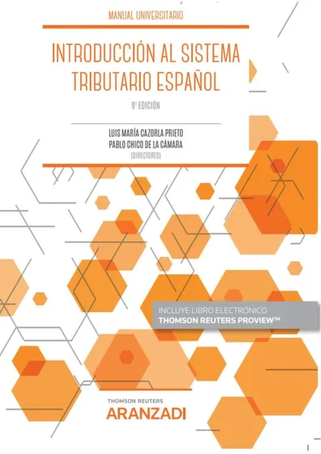 Introducción Al Sistema Tributario Español (Papel + E-Book)