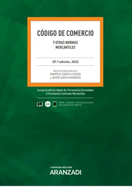 Código de Comercio (Papel + E-Book) 2022