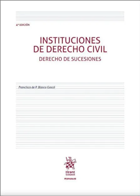 Instituciones de Derecho Civil Sucesiones