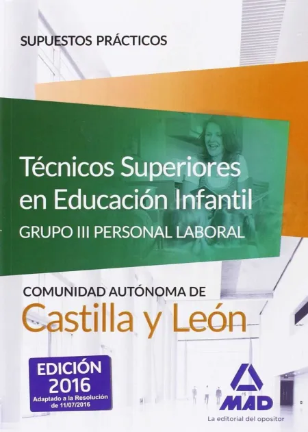Técnicos Superiores en Educación Infantil de la Administración de Castilla y Leó