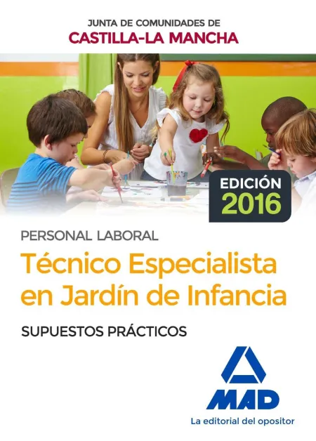 Técnico Especialista en Jardín de Infancia (Personal Laboral de la Junta de Comu