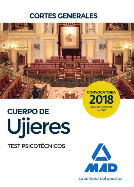 Cuerpo de Ujieres de las Cortes Generales. Test Psicotécnicos