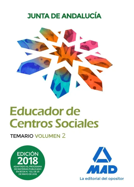 Educadores de Centros Sociales. Personal Laboral de la Junta de Andalucía. Temar